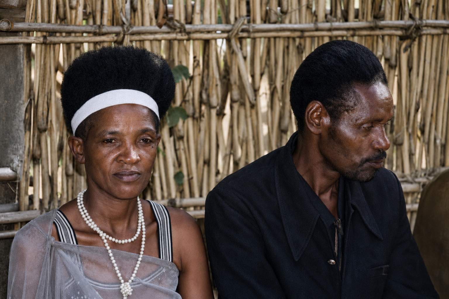 Karamuka and Uzamutuma — Henriette's parents